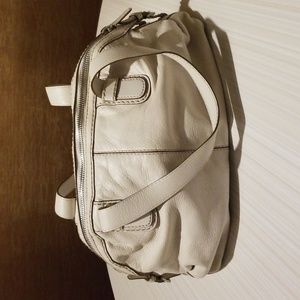 Michael kors vanilla leather handbag